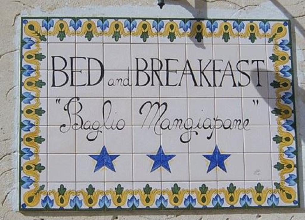 B & B Baglio Mangiapane Кустоначи Экстерьер фото